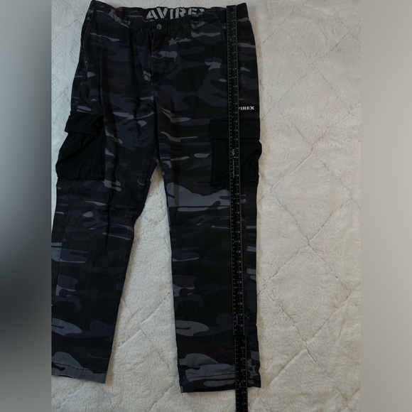 Avirex men’s camouflage camo tactical utility streetwear waist size 40 - Picture 7 of 14